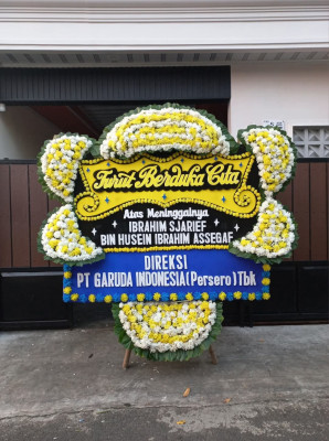 Papan Bunga Duka di Borme