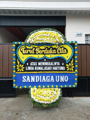 Papan Bunga Duka di Borme
